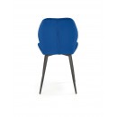 Стул HALMAR K453 темно-синий/черный